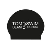 Tom Dean Swim School Pack of 100 Latex Swim Caps: Black