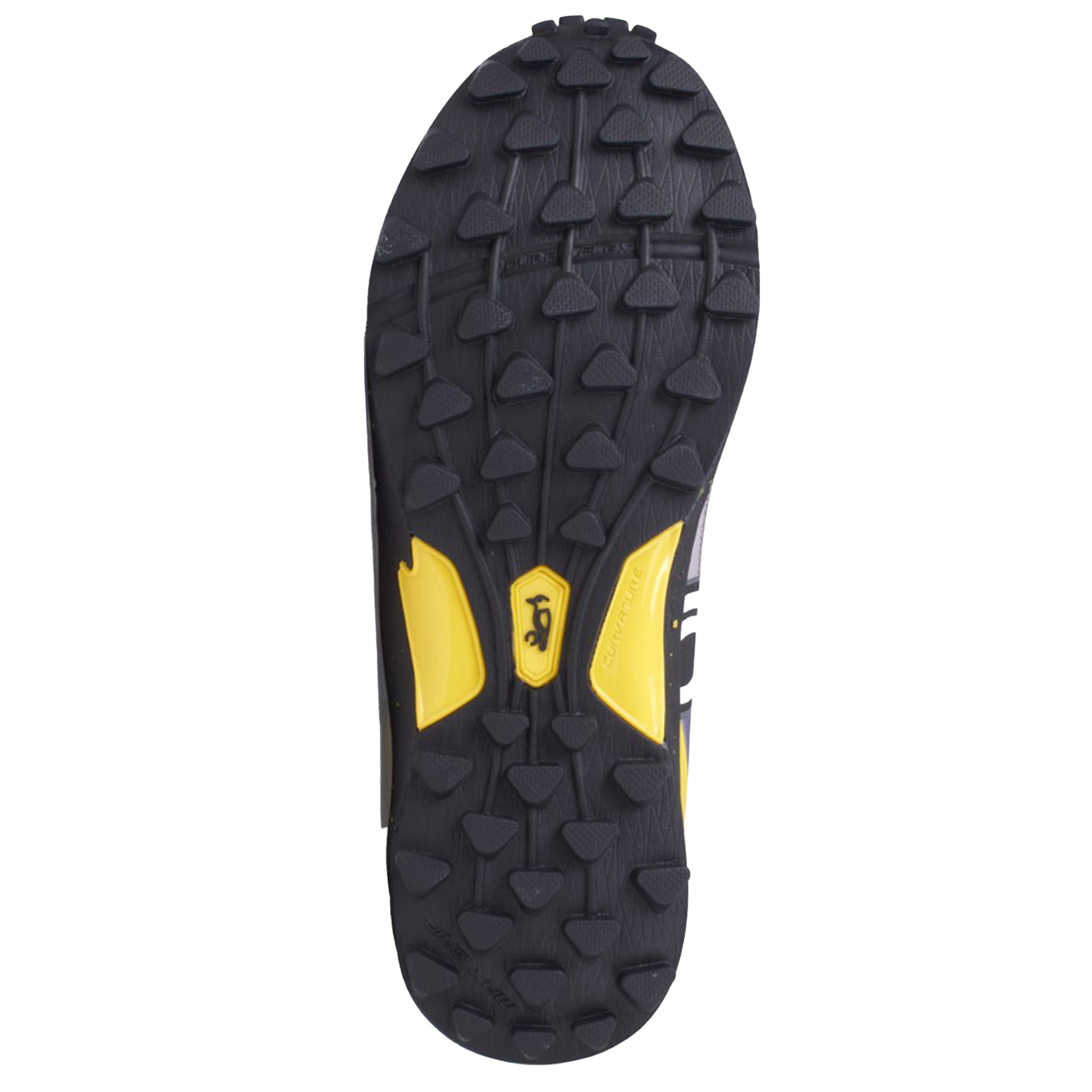 Kookaburra Stinger Hockey Shoes: Grey/Yellow