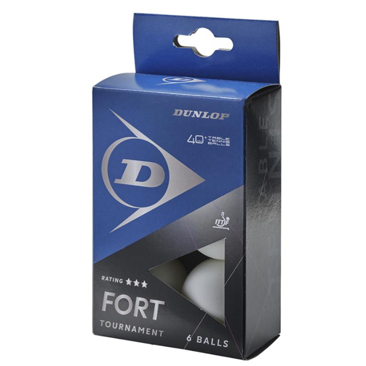 Dunlop Fort Tournament Table Tennis Balls - Box of 6
