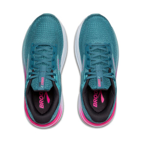 Brooks Ghost Max 2 Womens Running Shoes: Storm Blue/Knockout Pink/Aqua
