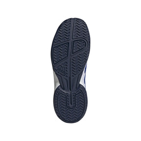 Adidas Gamespec Junior Tennis Shoes: White/Blue