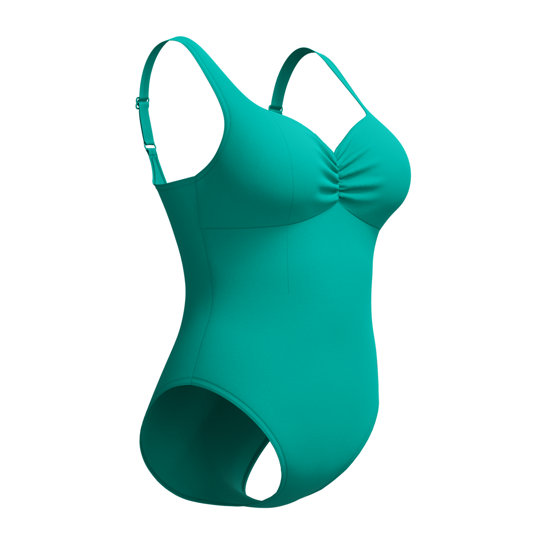Speedo Women's AquaNite Shaping Swimsuit: Blue/Green