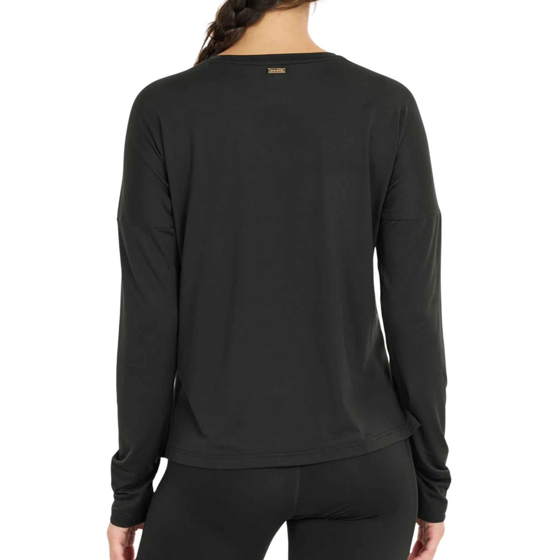 Athlecia Pacy Womens Long Sleeve Tee: Black