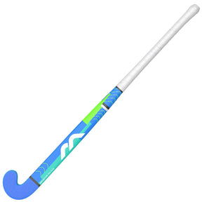 Mercian Genesis CF5 Pro Hockey Stick: Royal/Aqua