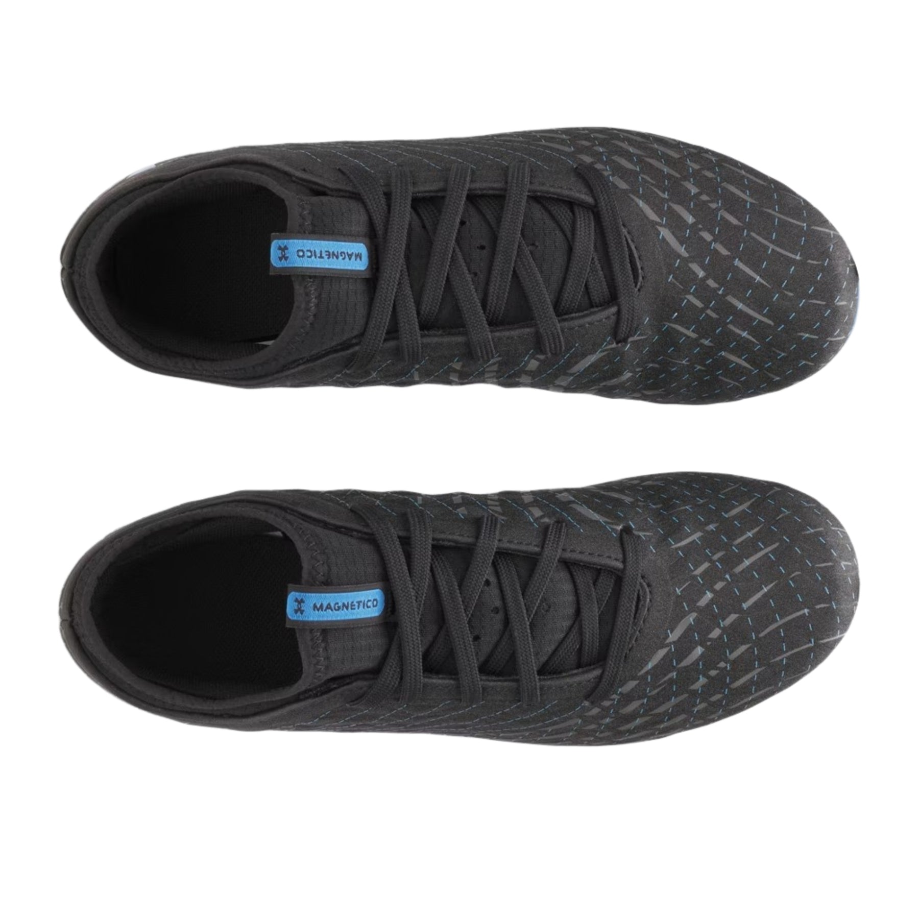 Under Armour Magnetico Select 5 Junior Football Shoes: Black/Castlerock/Blue