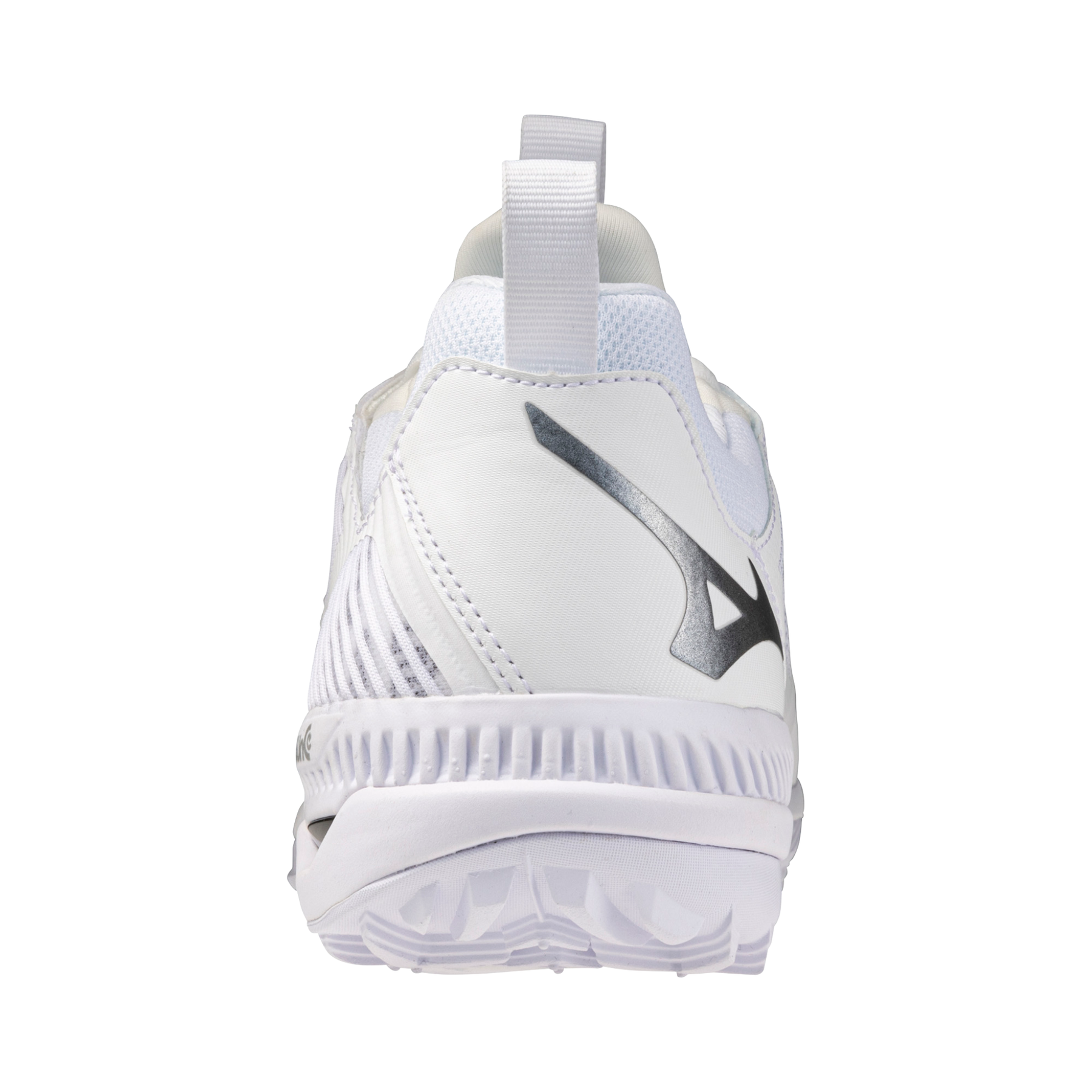 Mizuno Wave Panthera 2 Hockey Shoes: White/Black/Silver