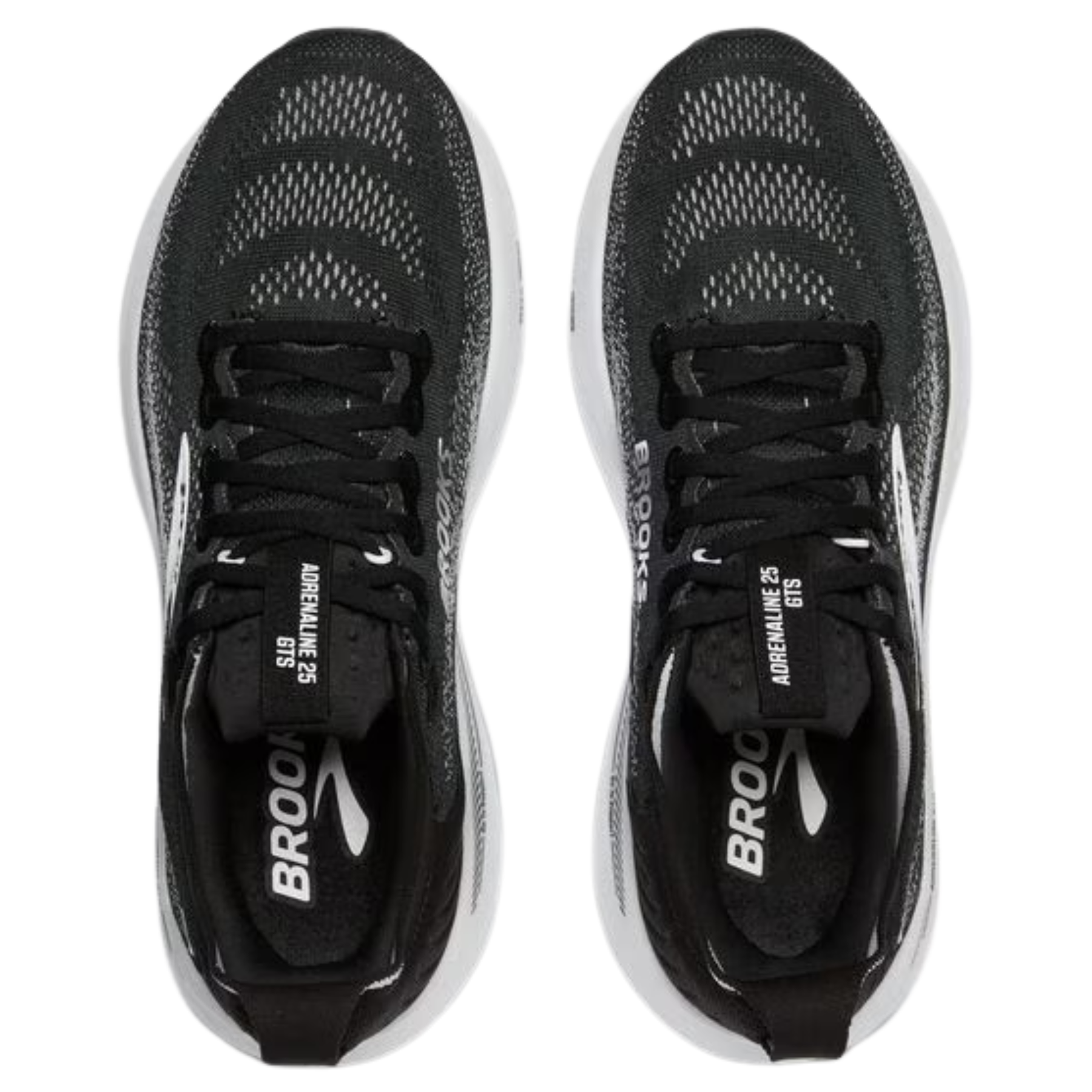 Brooks Adrenaline GTS 25 Men's Running Shoes: Black/Grey/White