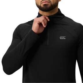 Canterbury Tempo  Quarter Zip 1st Layer: Black