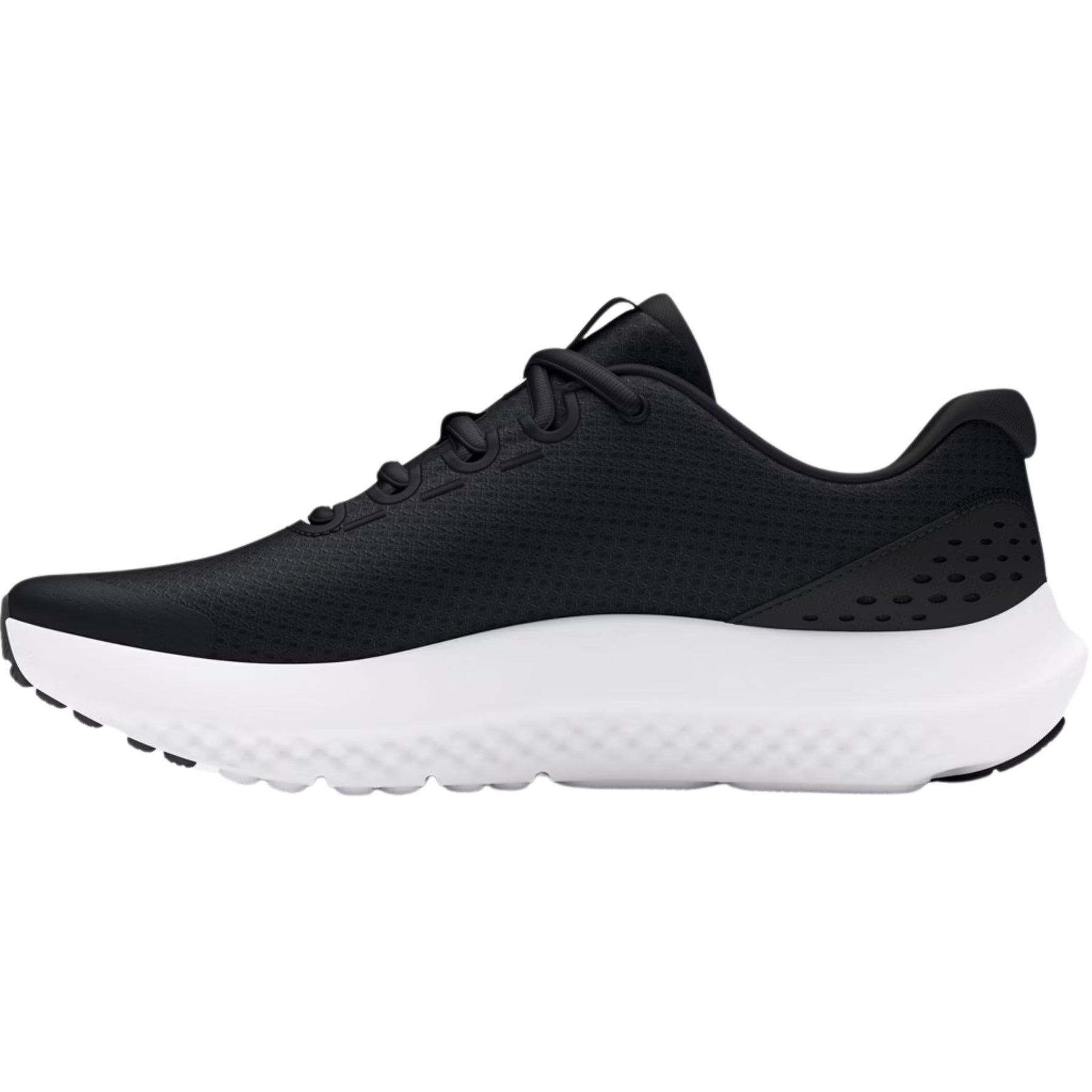 Under Armour Surge 4 Kids School Running Shoes: Black/Anthracite/White