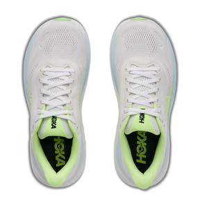 Hoka Clifton 11 Women's Running Shoes: Frost/Neon Yuzu