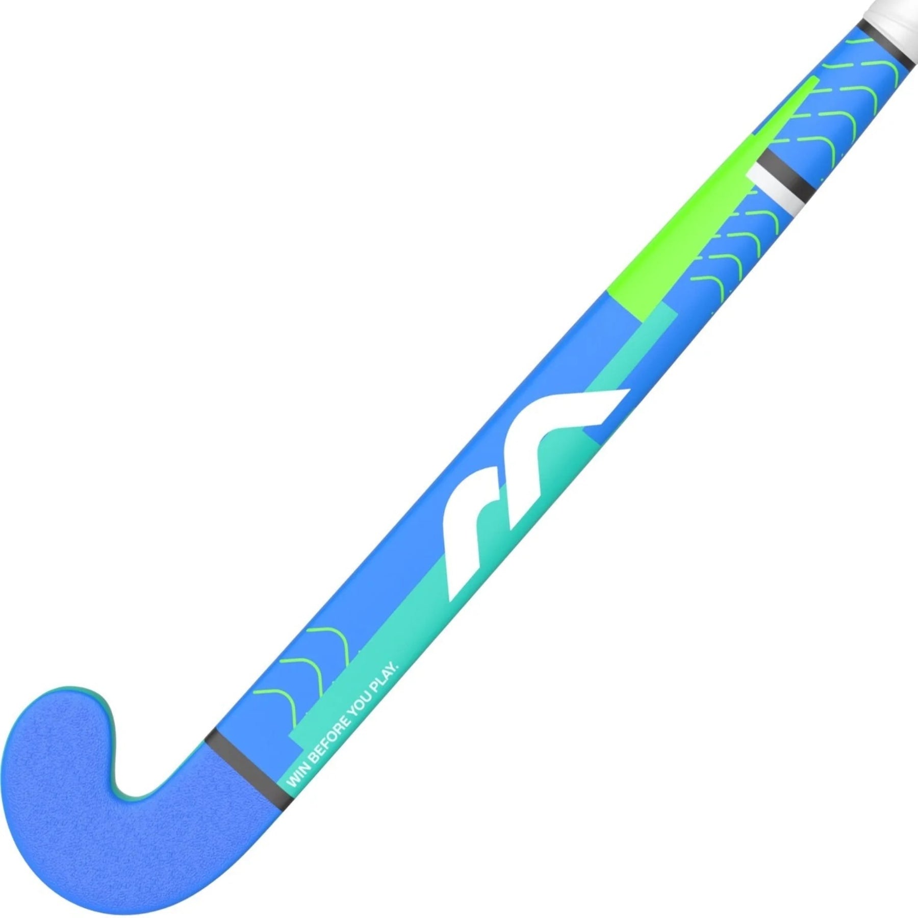 Mercian Genesis CF5 Pro Junior Hockey Stick: Royal/Aqua