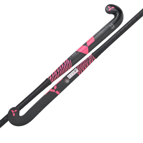 Y1 GLB 30 Natural Carbon Hockey Stick Pink - 36.5