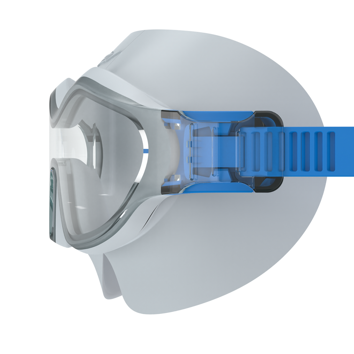 Speedo Hydrosity Swim Mask: Grey