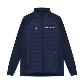 Wimbledon HC Women's Hybrid Jacket: Navy
