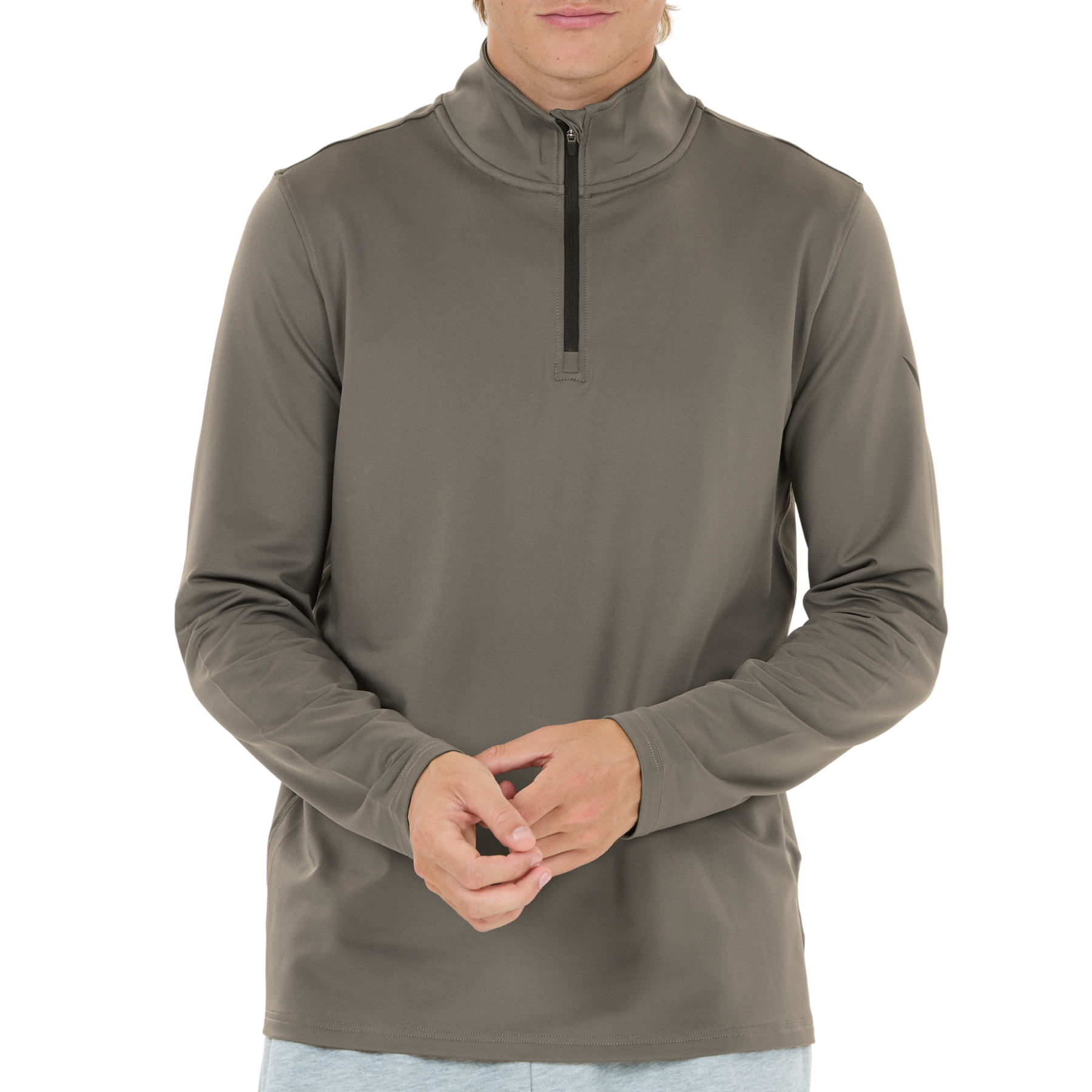 Virtus Ming Men's Midlayer: Gunmetal