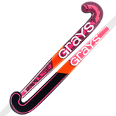 Grays Impulse GT Junior Hockey Stick: Hot Red/Black