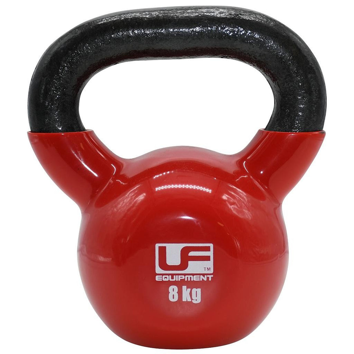 Urban Fitness Cast Iron Kettlebell: Red - 8KG