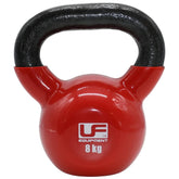 Urban Fitness Cast Iron Kettlebell: Red - 8KG