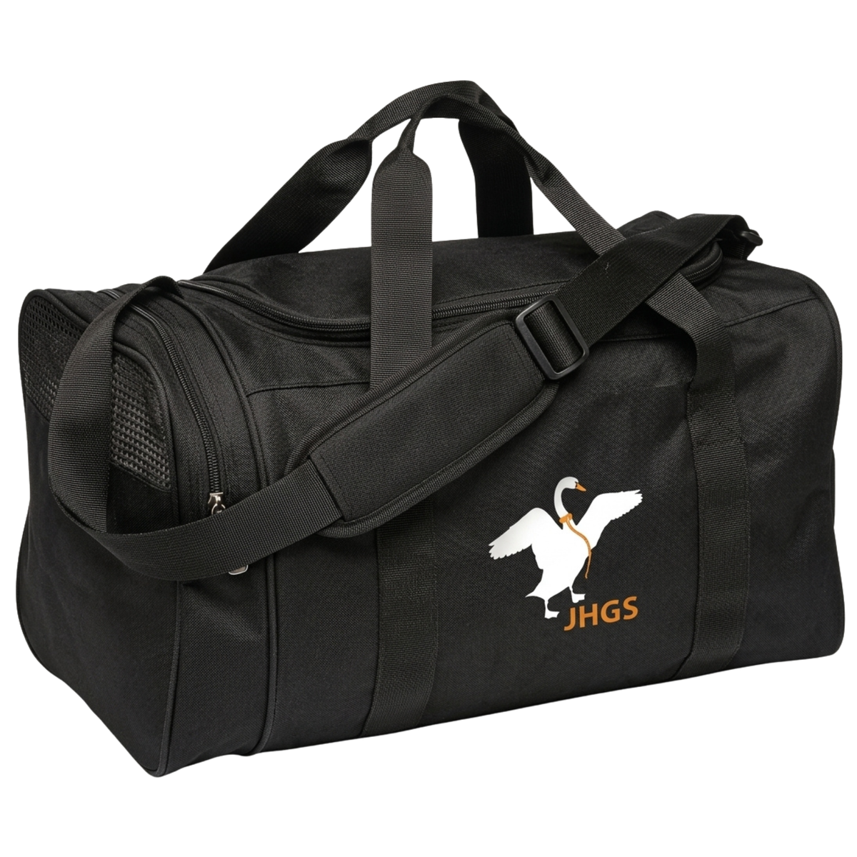 John Hampden Grammar Holdall inc initials