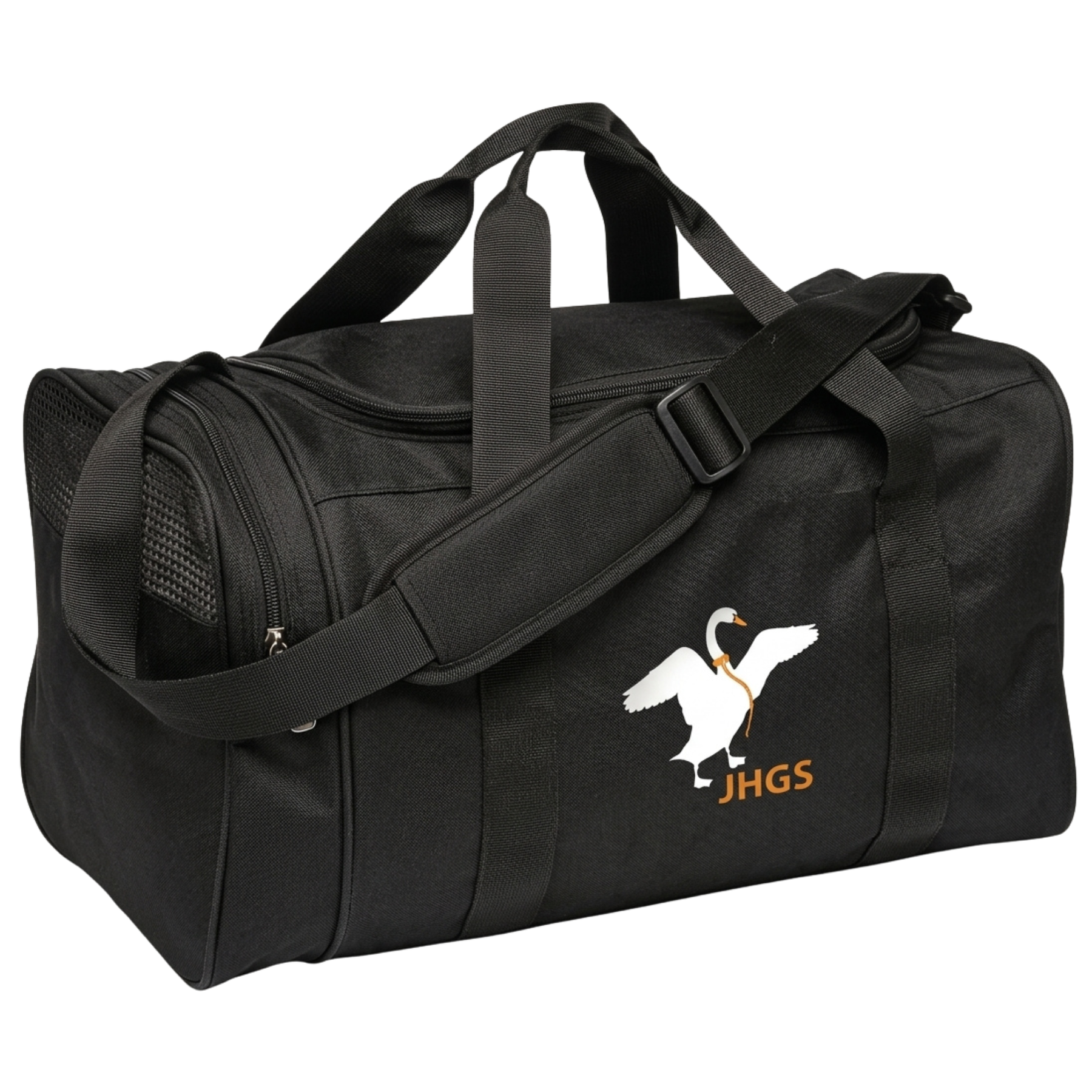 John Hampden Grammar Holdall inc initials
