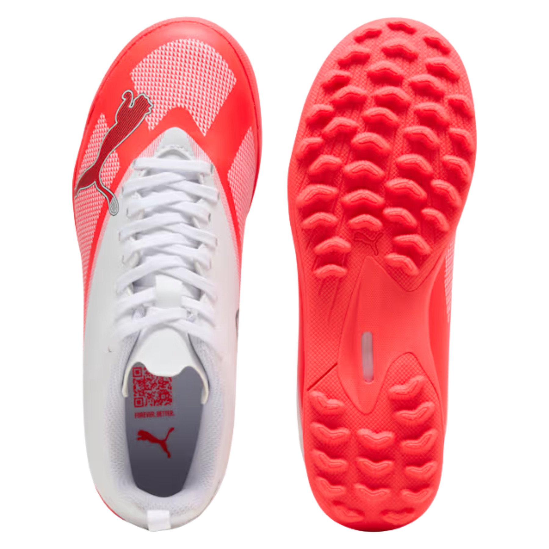 Puma Ultra 7 Play Junior Astro Football Boots: Red/Black/White