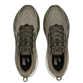 Brooks Ghost Trail Men's Running Shoes: Olive/Metallic