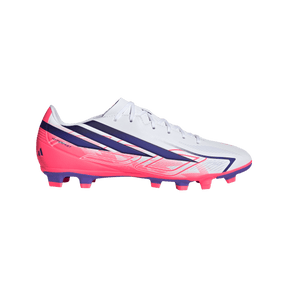 Adidas F50 Hyperfast Club FT FG/MG Football Boots: White