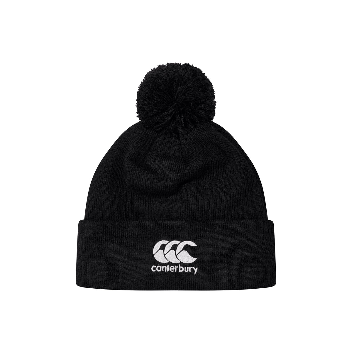 Canterbury Bobble Hat: Black