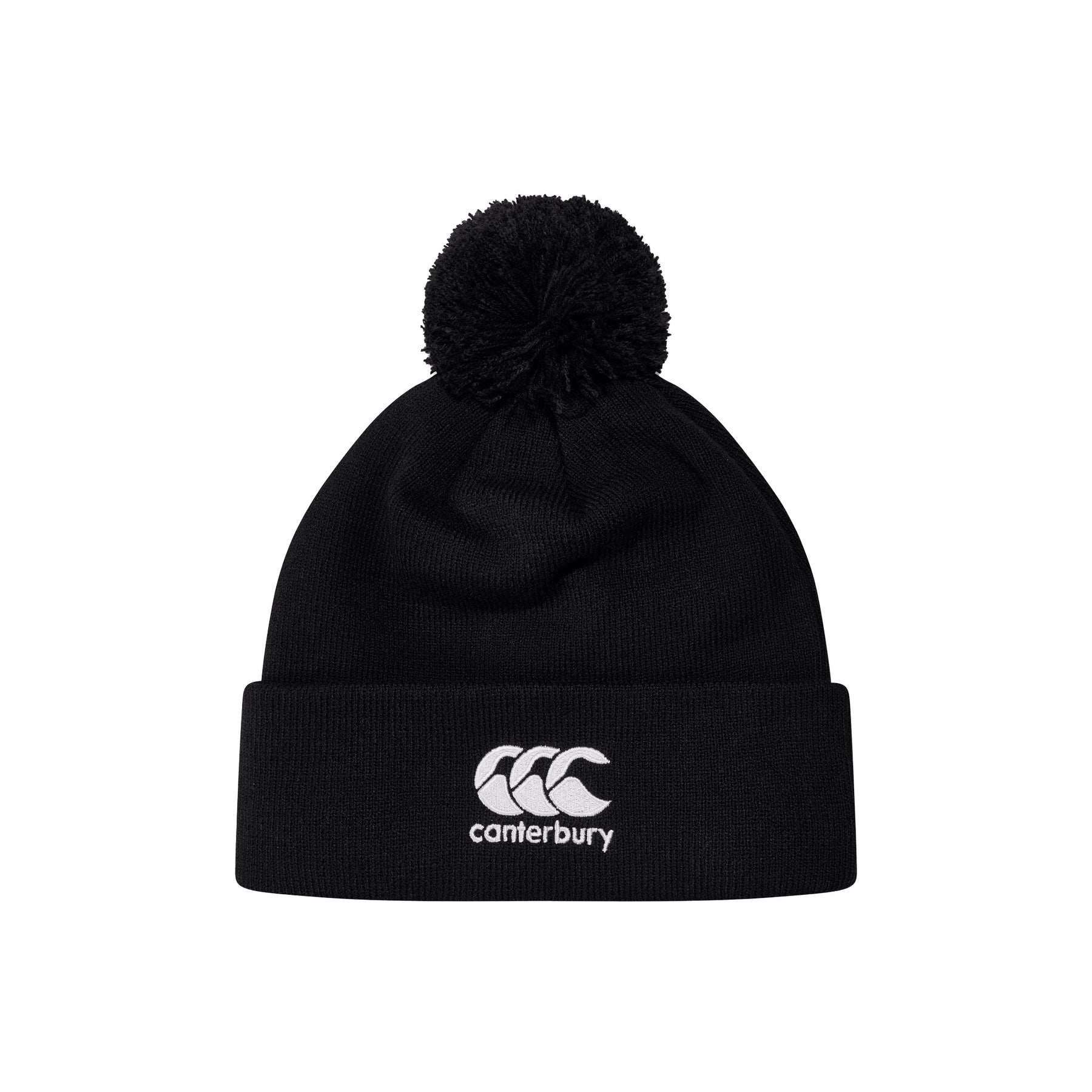 Canterbury Bobble Hat: Black