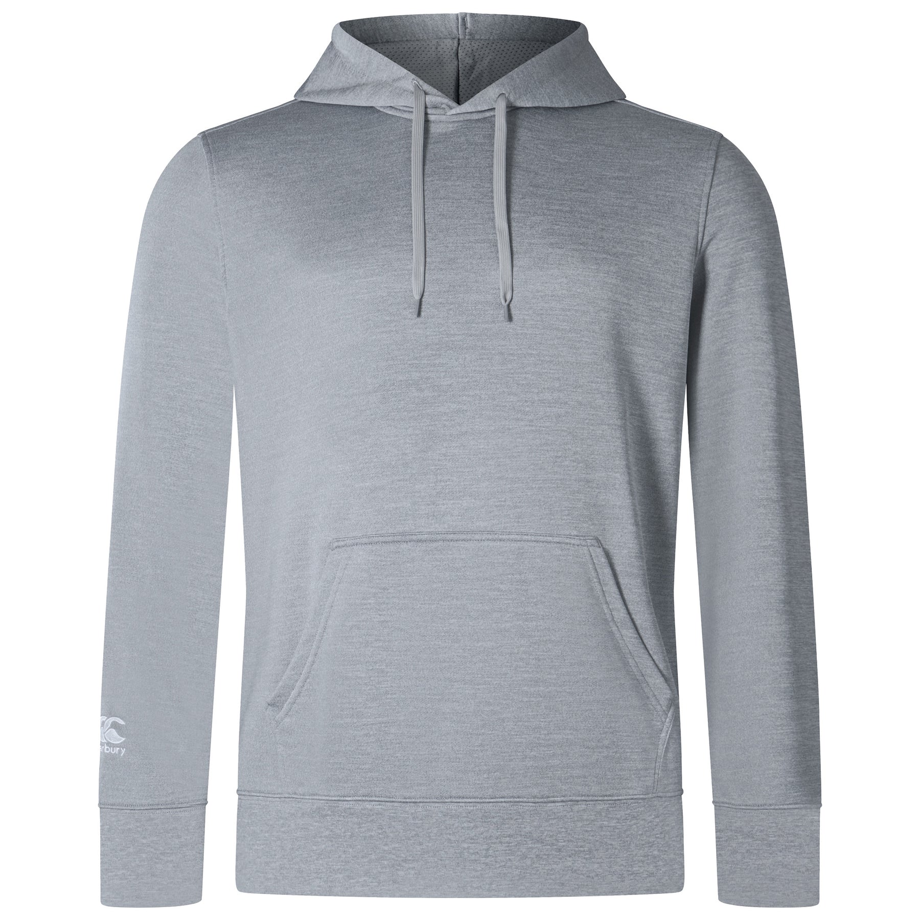 Canterbury Mens Club Lightweight Hoodie: Grey Marl