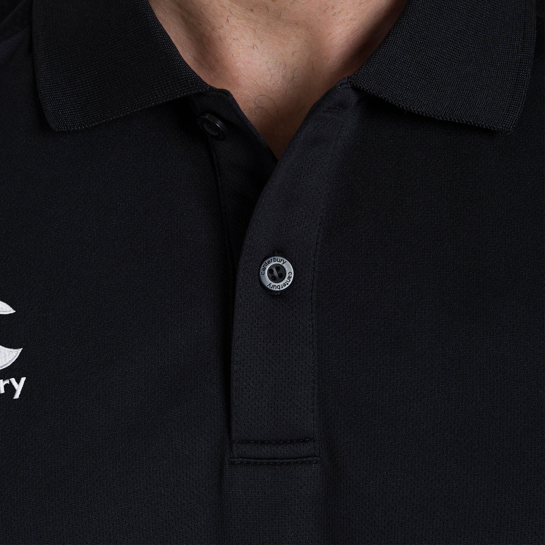 Marlow RFC Men's Club Dry Polo: Black