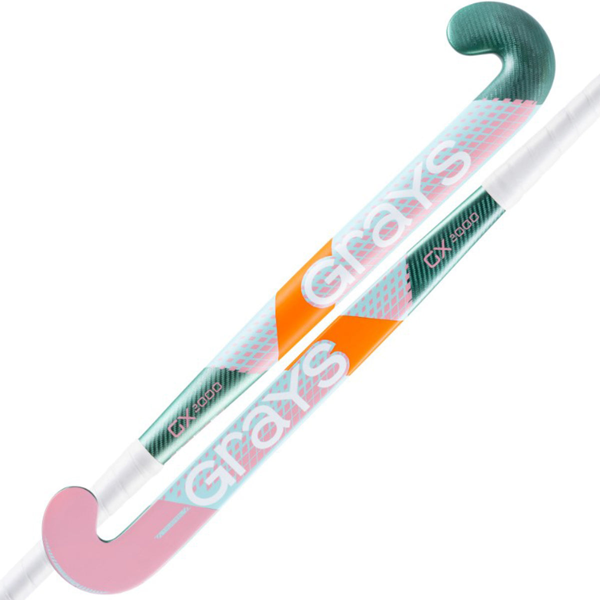 Grays GX2000 Dynabow Hockey Stick 2023: Coral