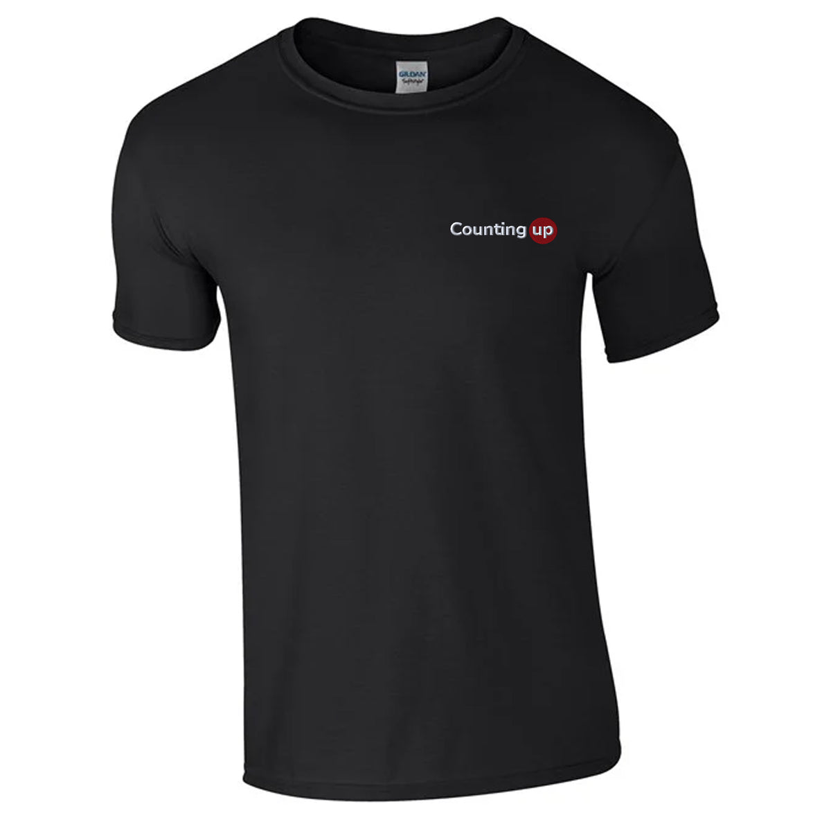 Counting Up T-Shirt: Black