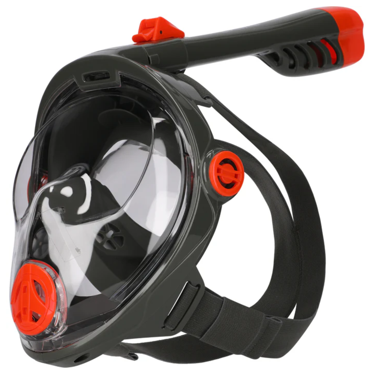Kids Full Face Bullhead Swimming Mask: Thyme - XS