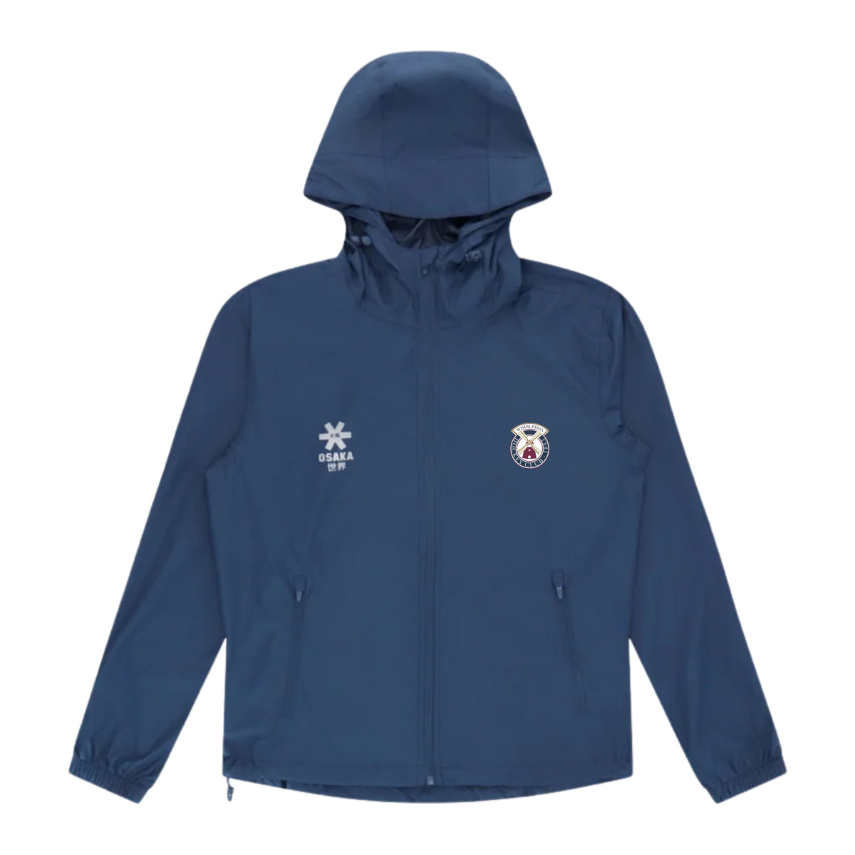 Wimbledon HC Unisex Junior Osaka Training Jacket 2.0: Navy