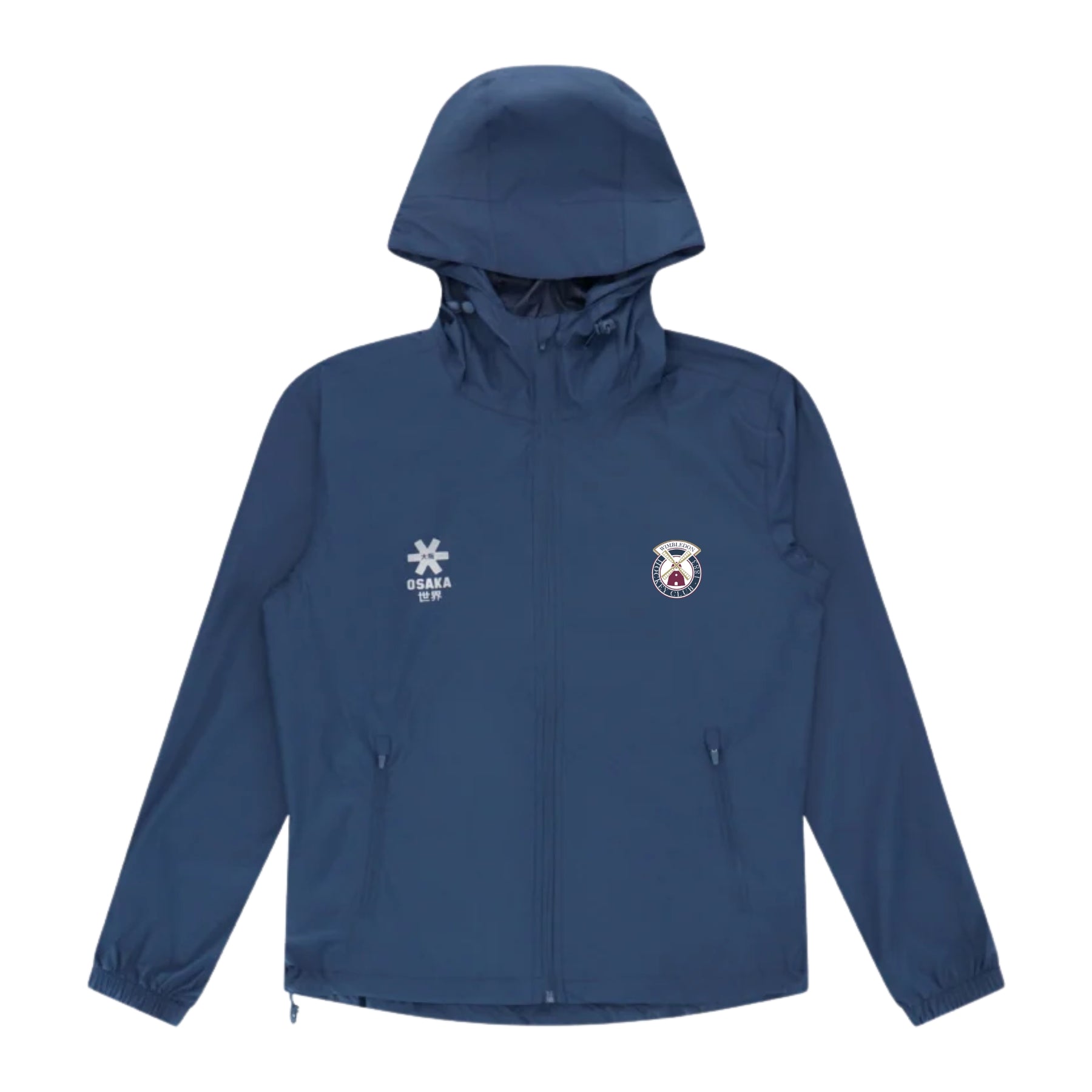 Wimbledon HC Unisex Junior Osaka Training Jacket 2.0: Navy