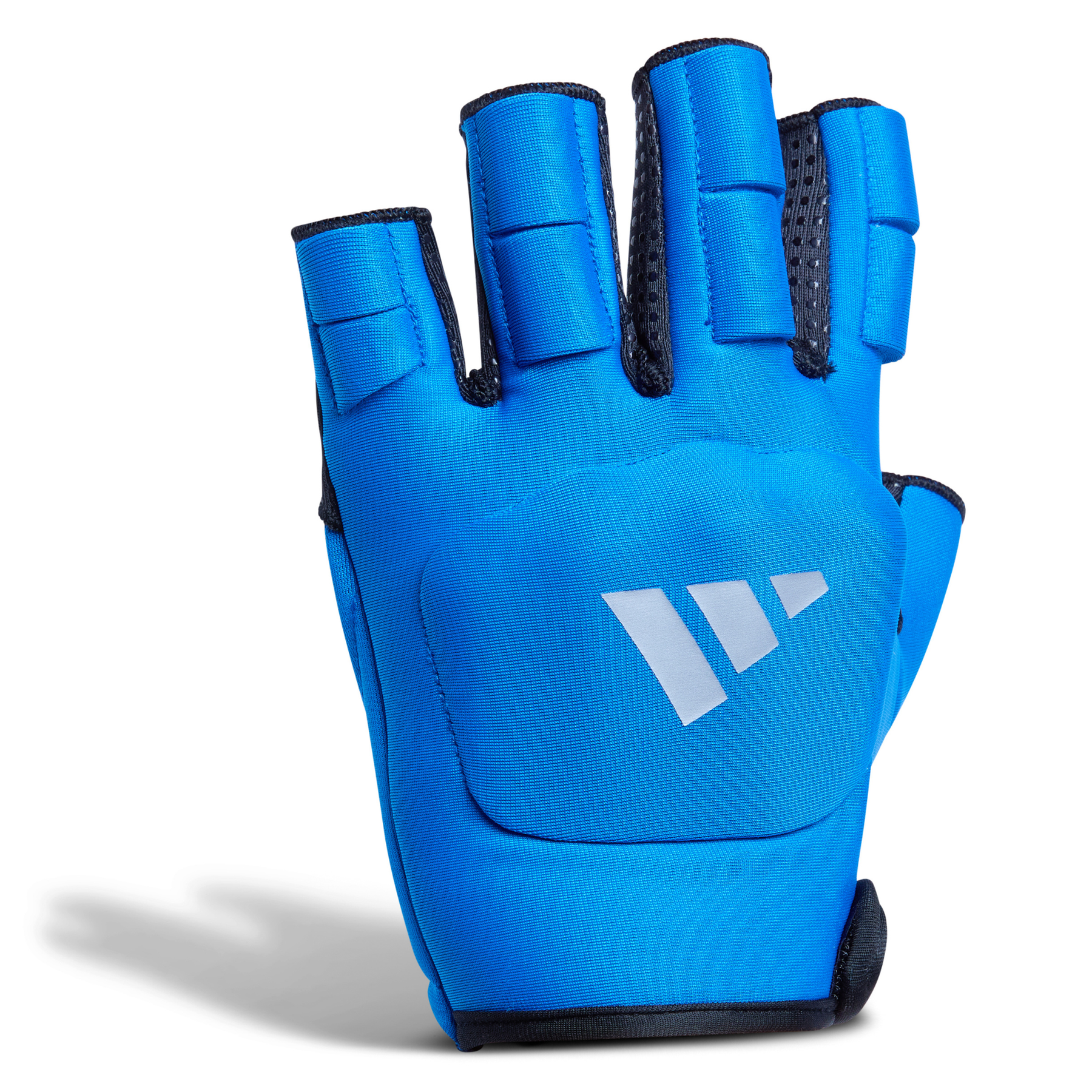 Adidas OD Hockey Glove: Blue/Silver