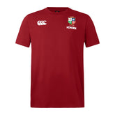 British & Irish Lions Rugby Cotton Jersey Tee: Red
