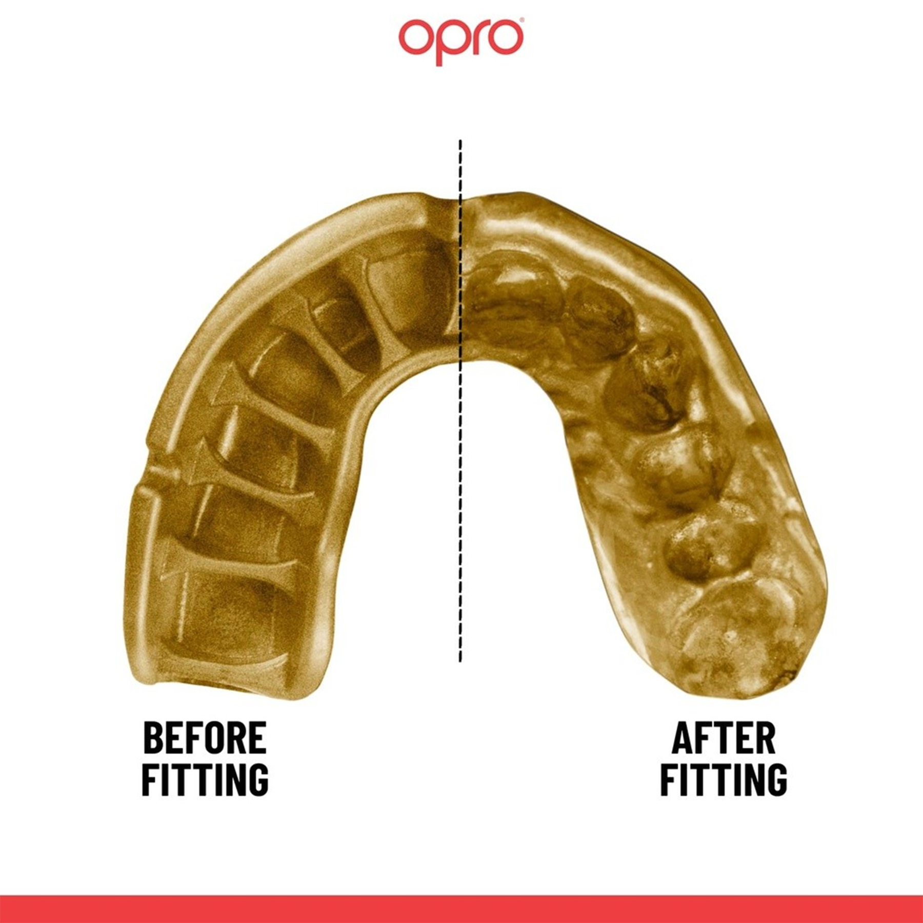 Opro Gold Self-Fit Mouth Guard