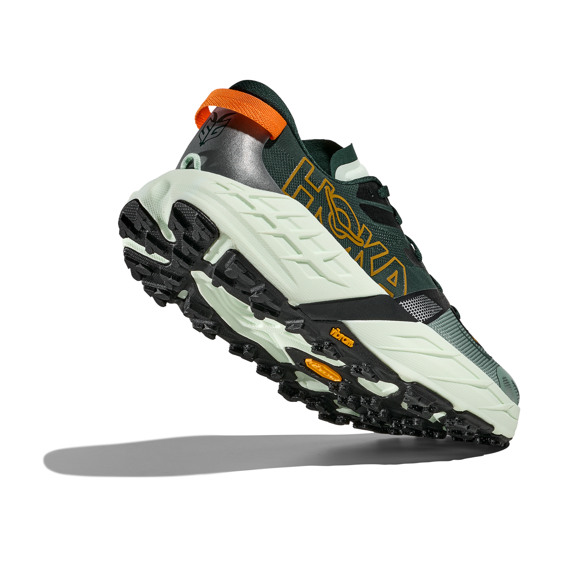 Hoka Speedgoat 7 Men's Running Shoes: Bay Leaf/Sea Glass