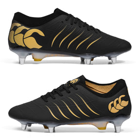 Canterbury Phoenix 2.0 Elite Soft Ground Rugby Boots: Black