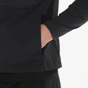 Endurance Benst Mens Hybrid Waterproof Primaloft Jacket: Black