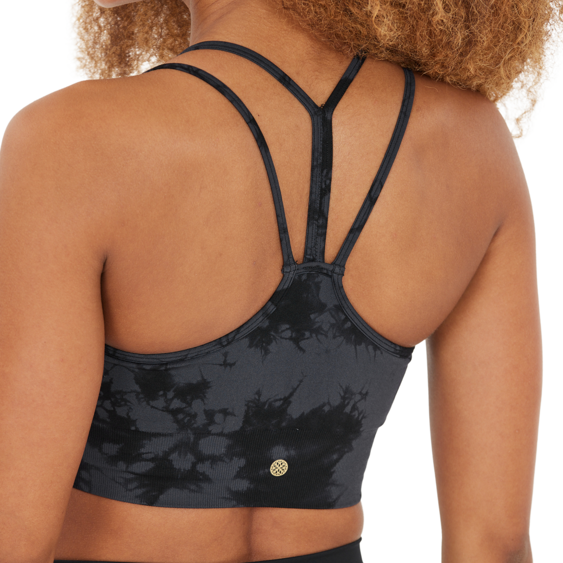 Athlecia Theresa Womens Tie Dye Seamless Bra: Nine Iron