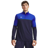 Under Armour Challenger Training Men's Quarter Zip: Midnight Navy/Royal/White