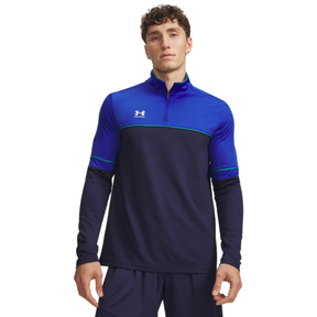 Under Armour Challenger Training Men's Quarter Zip: Midnight Navy/Royal/White