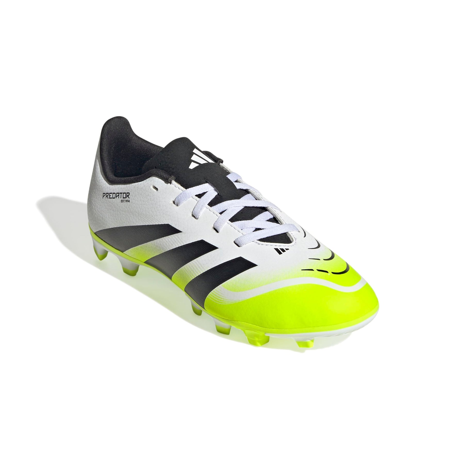 Adidas Predator Club FG/MG Junior Football Boots: White