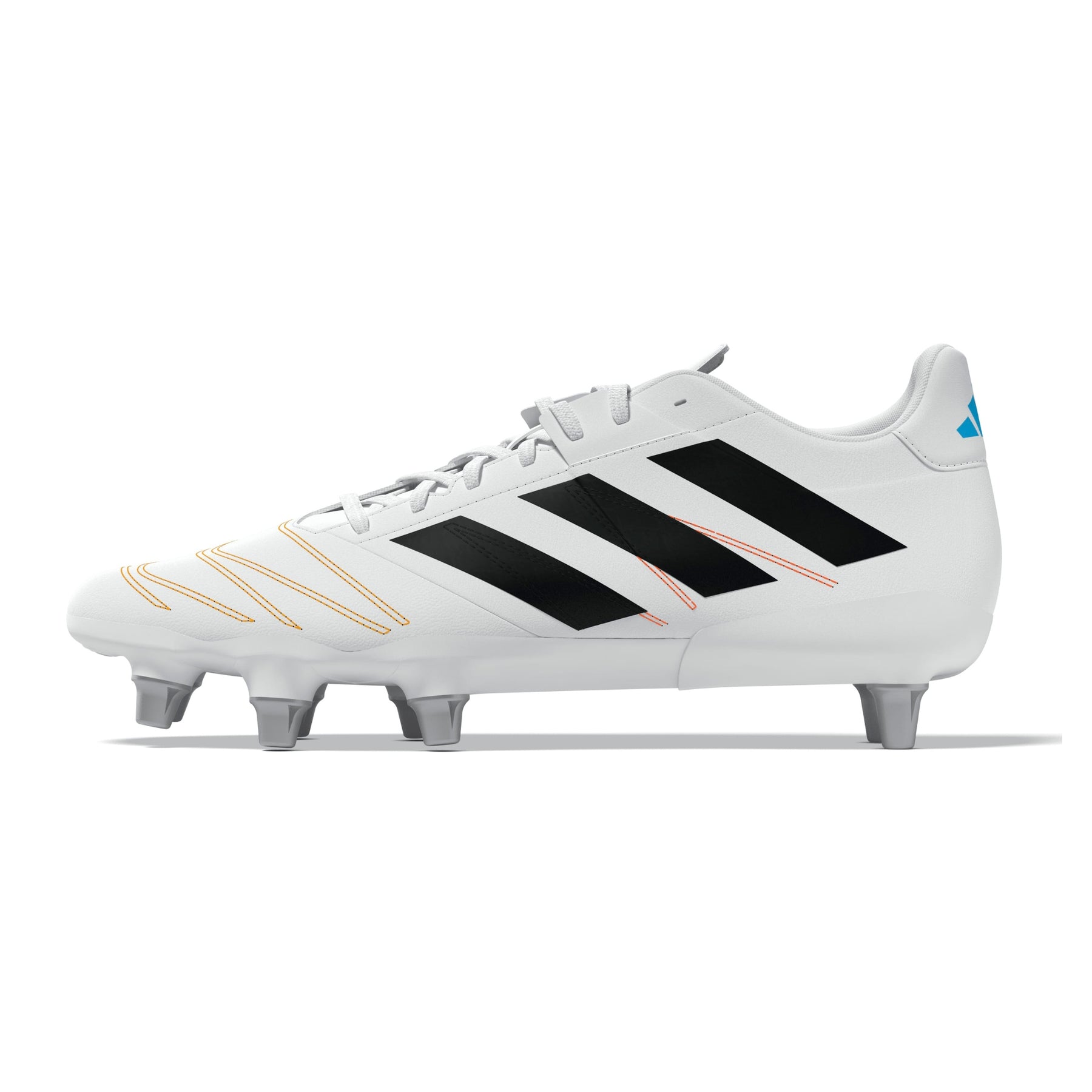 Adidas Kakari Elite SG Rugby Boots: White