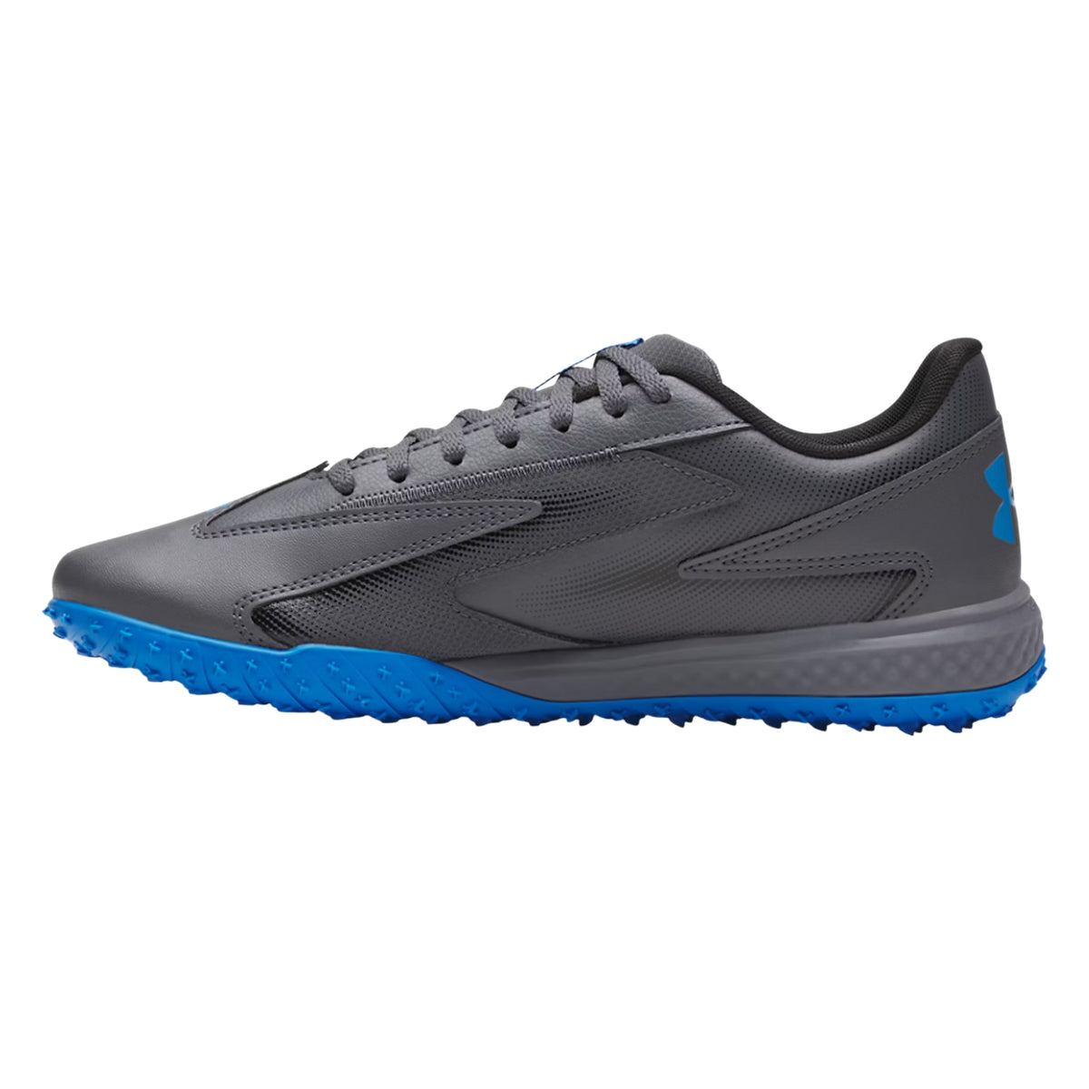 Under Armour Shadow Turf 3 FG Mens Football Shoes: Black/Castlerock