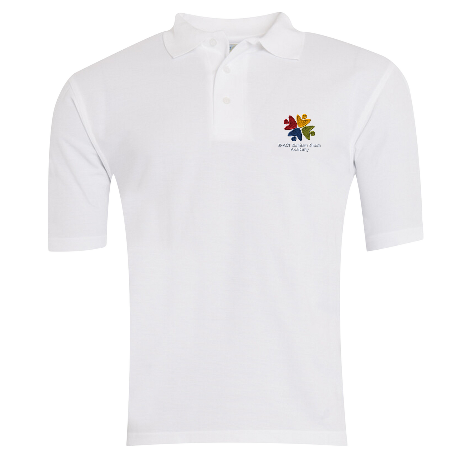 Denham Green School Polo: White
