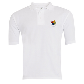 Denham Green School Polo: White
